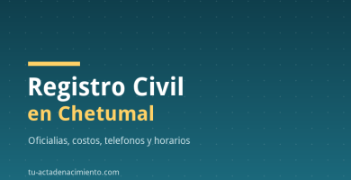 Registro Civil en Chetumal