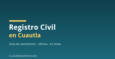 Registro Civil en Cuautla