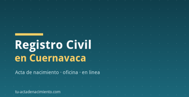 Registro Civil en Cuernavaca