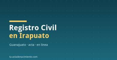 Registro Civil en Irapuato