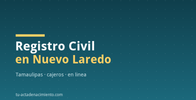 Registro Civil en Nuevo Laredo