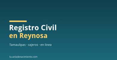 Registro Civil en Reynosa