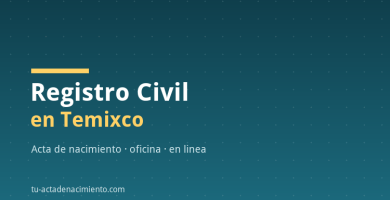 Registro Civil en Temixco