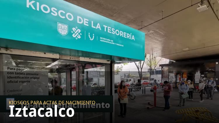 Kioscos para sacar actas de nacimiento en Iztacalco