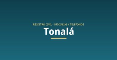 Oficial&iacute;as del Registro Civil en Tonal&aacute;