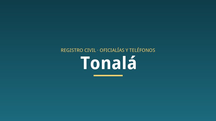 Registro Civil en Tonal&aacute;