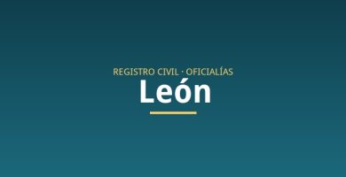 Registro Civil en León