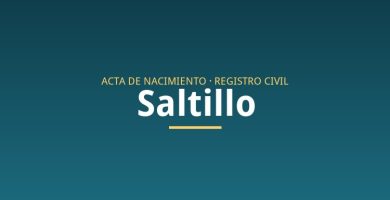 Registro Civil en Saltillo